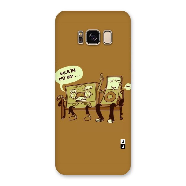 Back In Day Casette Back Case for Galaxy S8