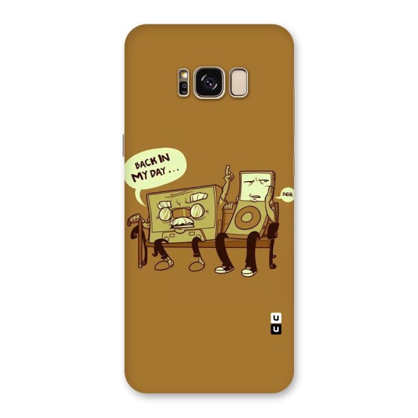 Back In Day Casette Back Case for Galaxy S8 Plus