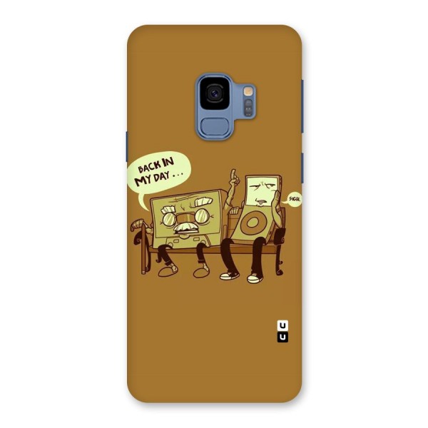 Back In Day Casette Back Case for Galaxy S9