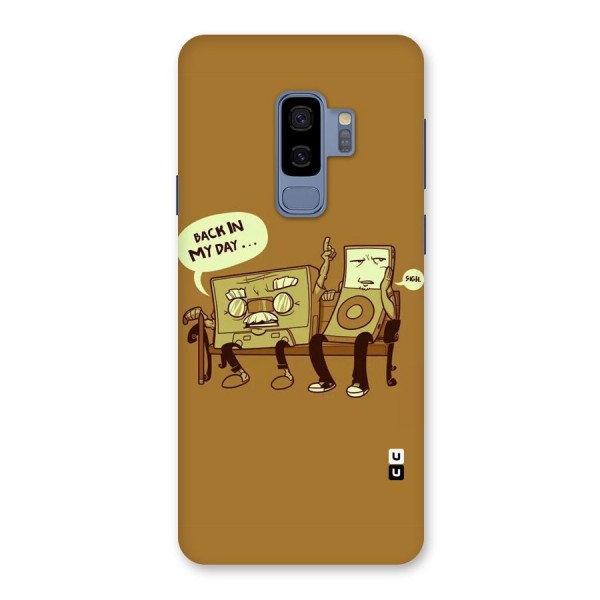 Back In Day Casette Back Case for Galaxy S9 Plus