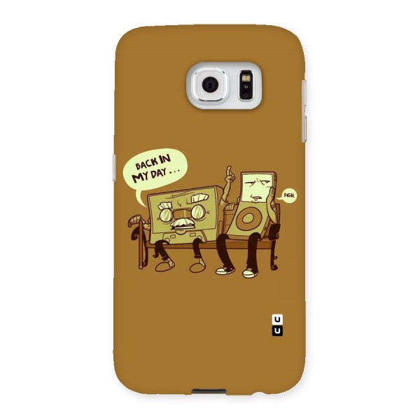 Back In Day Casette Back Case for Samsung Galaxy S6