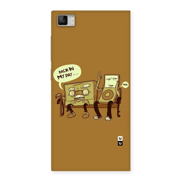 Back In Day Casette Back Case for Xiaomi Mi3