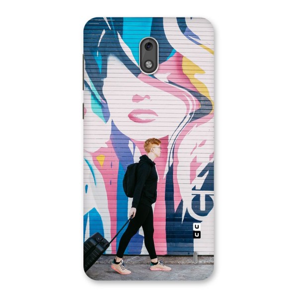 Backpacker Back Case for Nokia 2