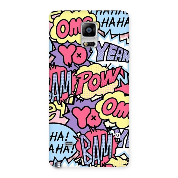 Bam Omg Back Case for Galaxy Note 4