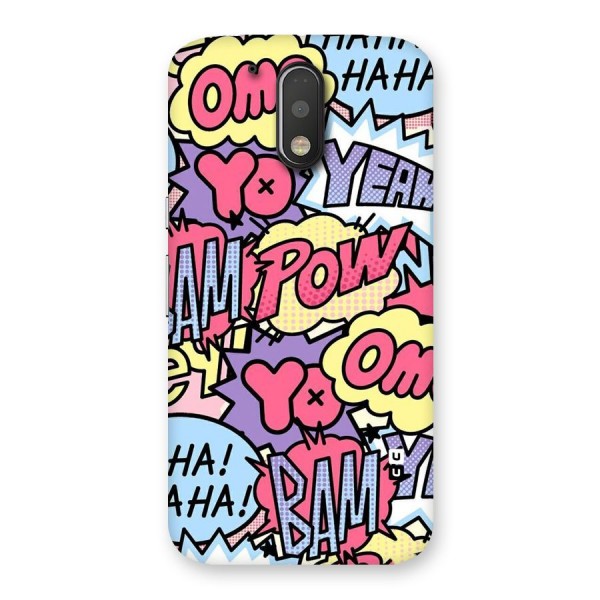 Bam Omg Back Case for Motorola Moto G4