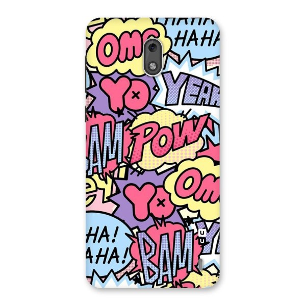 Bam Omg Back Case for Nokia 2