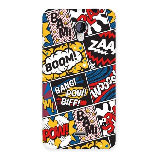 Bam Pattern Back Case for Micromax Unite 2 A106