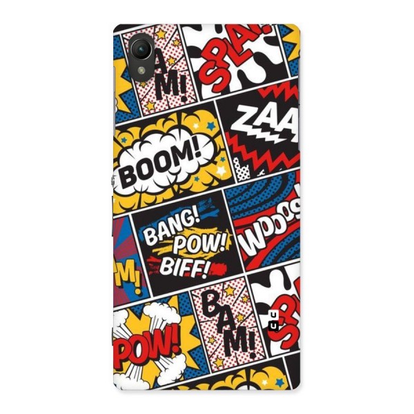 Bam Pattern Back Case for Sony Xperia Z1