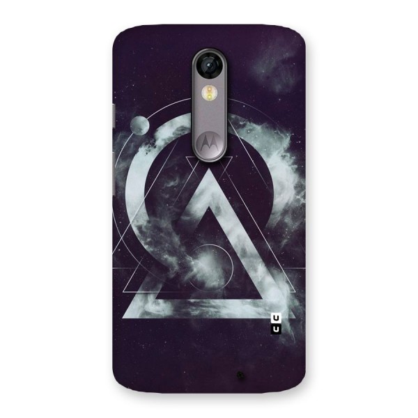 Basic Galaxy Shape Back Case for Moto X Force