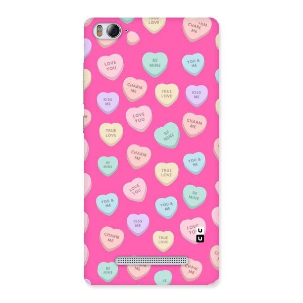 Be Mine Hearts Pattern Back Case for Xiaomi Mi4i