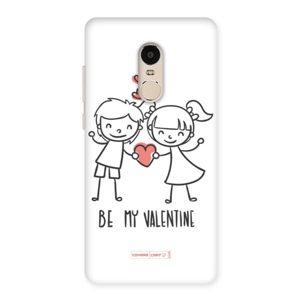 Be My Valentine Back Case for Xiaomi Redmi Note 4