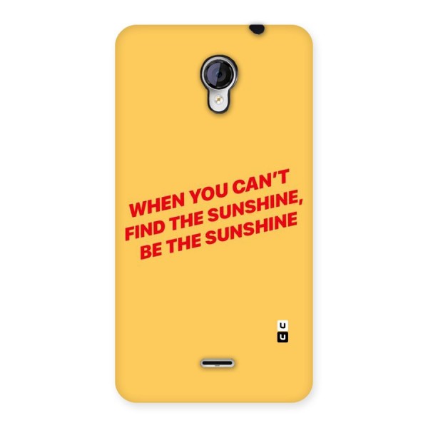 Be The Sunshine Back Case for Micromax Unite 2 A106