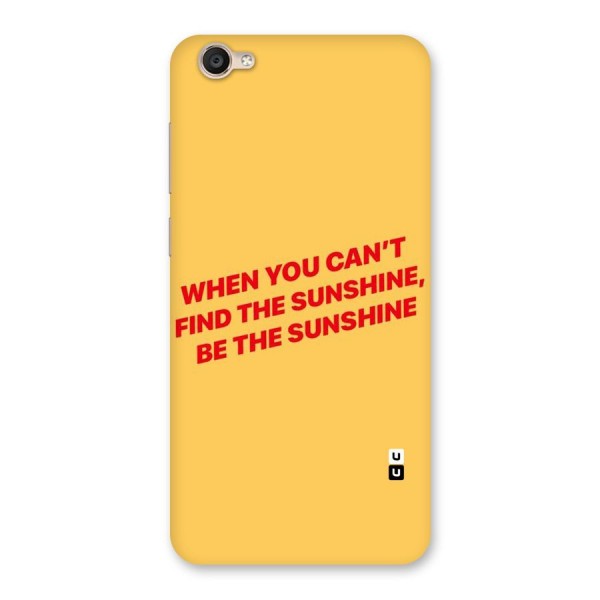 Be The Sunshine Back Case for Vivo Y55s