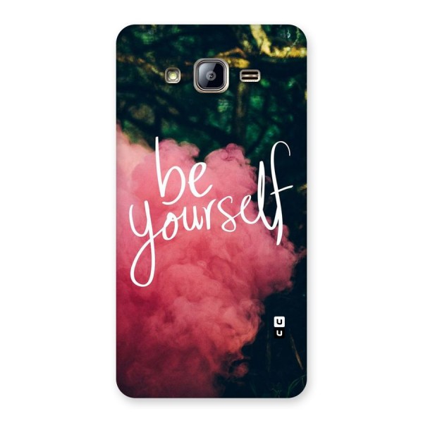 Be Yourself Greens Back Case for Galaxy On5