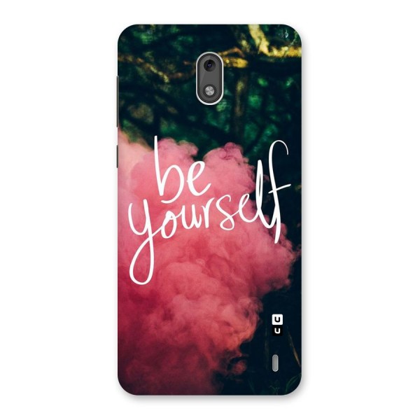 Be Yourself Greens Back Case for Nokia 2