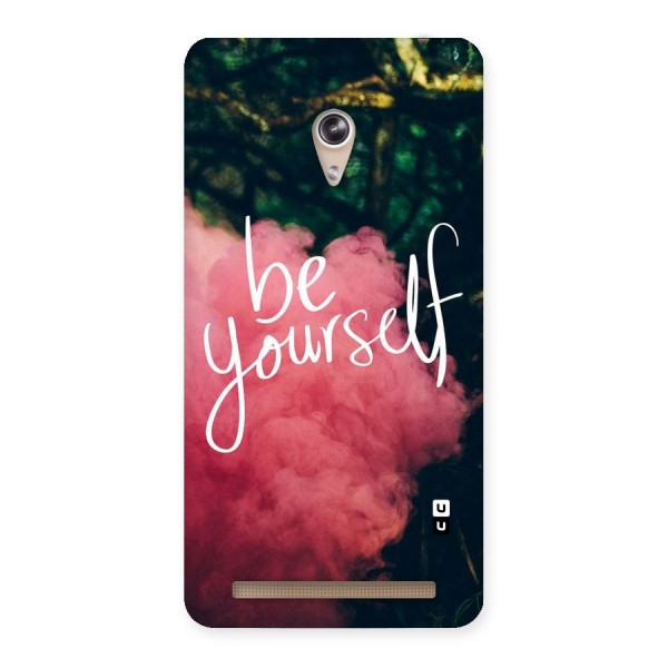 Be Yourself Greens Back Case for Zenfone 6