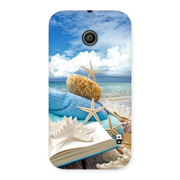 Beach Sky Back Case for Moto E