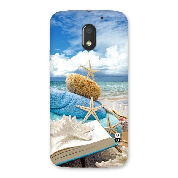 Beach Sky Back Case for Moto E3 Power