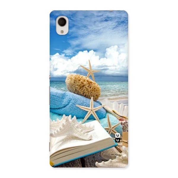 Beach Sky Back Case for Sony Xperia M4