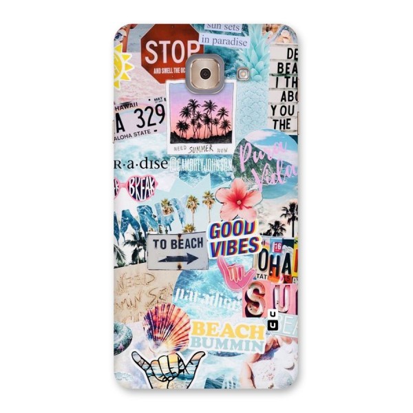 Beaching Life Back Case for Galaxy J7 Max