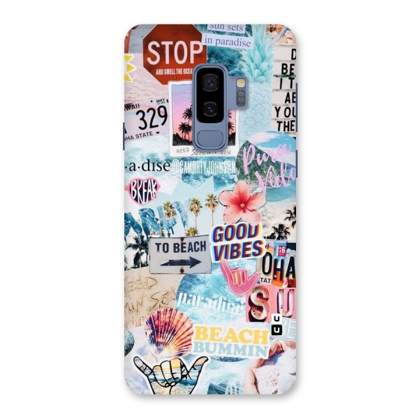 Beaching Life Back Case for Galaxy S9 Plus