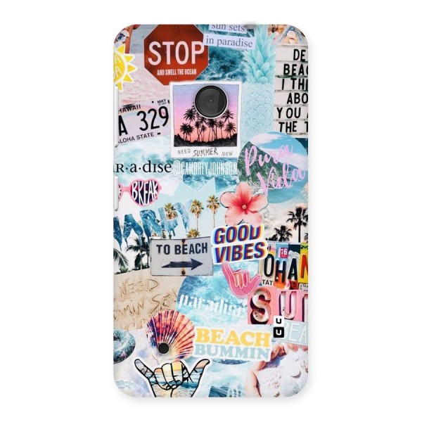 Beaching Life Back Case for Lumia 530