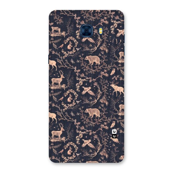 Beautiful Animal Design Back Case for Galaxy C7 Pro