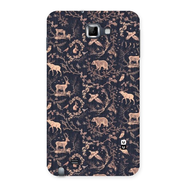 Beautiful Animal Design Back Case for Galaxy Note