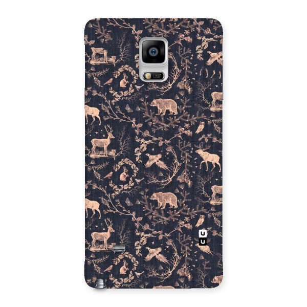 Beautiful Animal Design Back Case for Galaxy Note 4