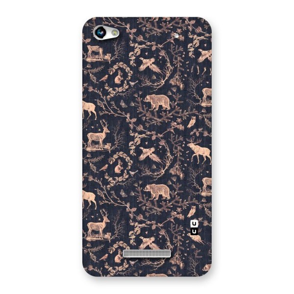 Beautiful Animal Design Back Case for Micromax Hue 2