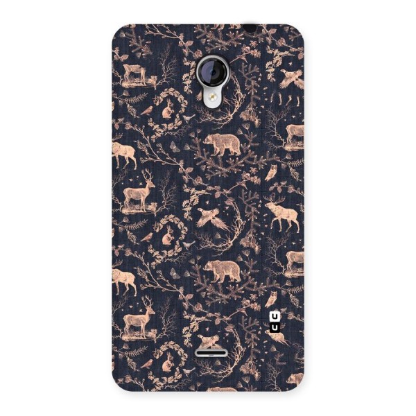 Beautiful Animal Design Back Case for Micromax Unite 2 A106