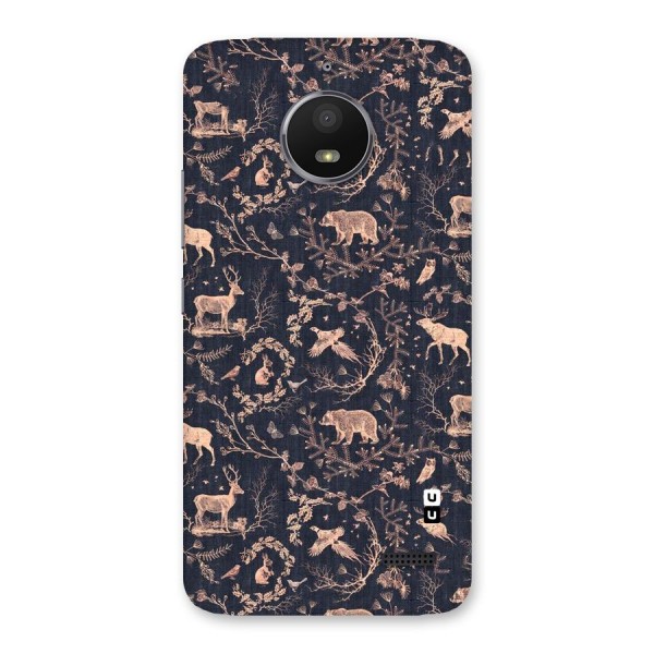 Beautiful Animal Design Back Case for Moto E4