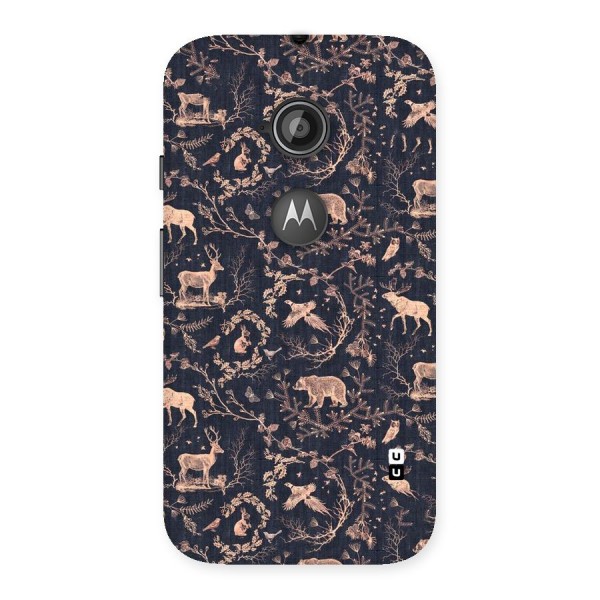 Beautiful Animal Design Back Case for Moto E 2nd Gen