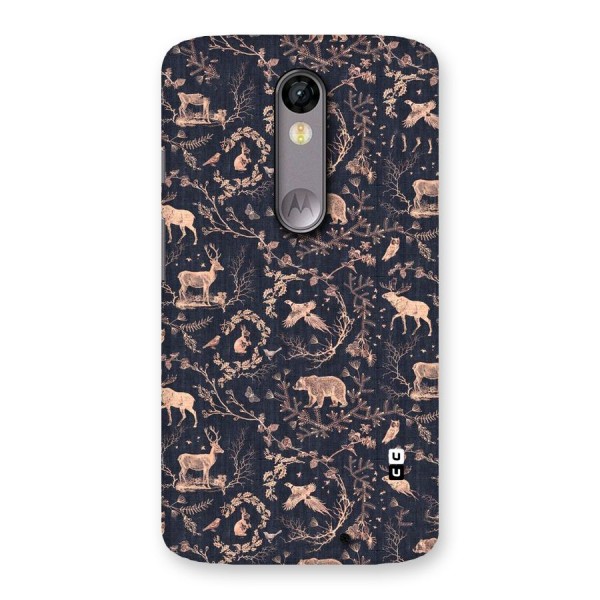 Beautiful Animal Design Back Case for Moto X Force