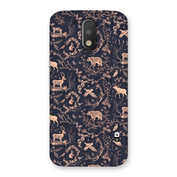 Beautiful Animal Design Back Case for Motorola Moto G4