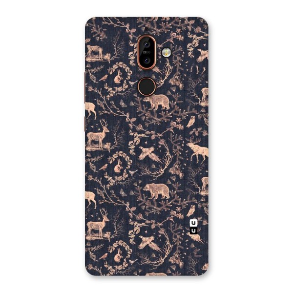 Beautiful Animal Design Back Case for Nokia 7 Plus