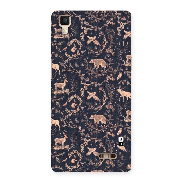 Beautiful Animal Design Back Case for Oppo R7