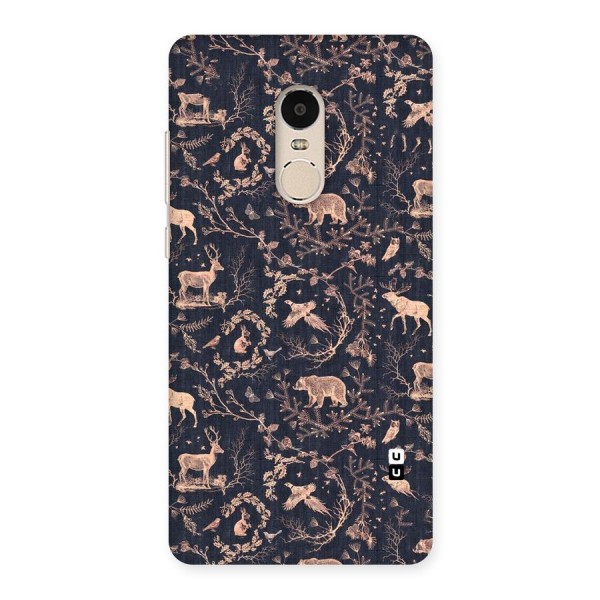 Beautiful Animal Design Back Case for Xiaomi Redmi Note 4