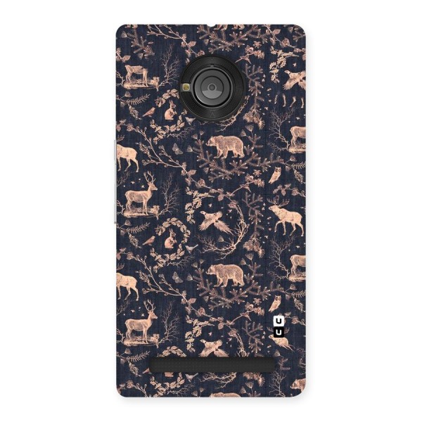 Beautiful Animal Design Back Case for Yu Yuphoria