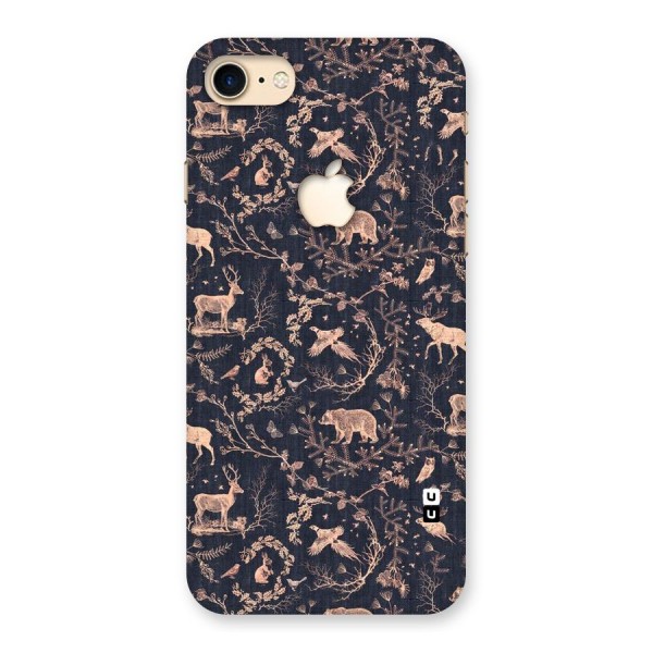 Beautiful Animal Design Back Case for iPhone 7 Apple Cut