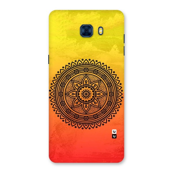 Beautiful Circle Art Back Case for Galaxy C7 Pro