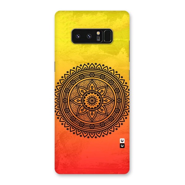 Beautiful Circle Art Back Case for Galaxy Note 8