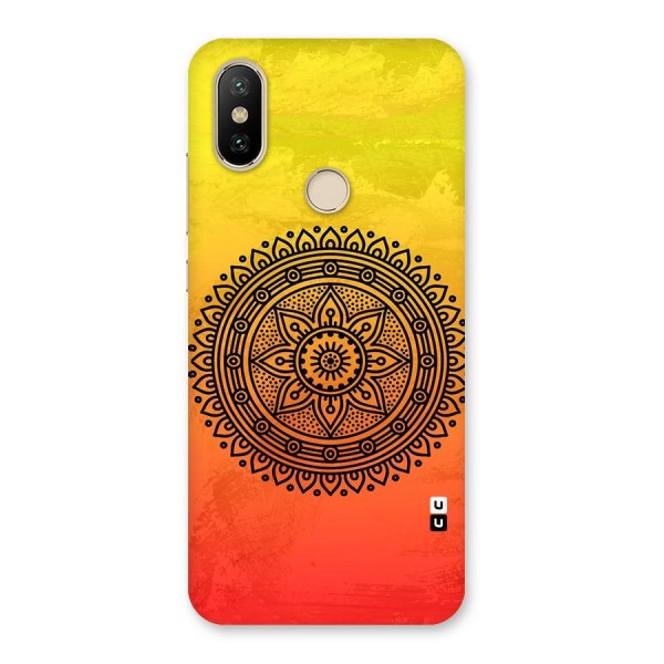 Beautiful Circle Art Back Case for Mi A2