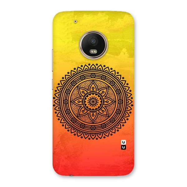 Beautiful Circle Art Back Case for Moto G5 Plus