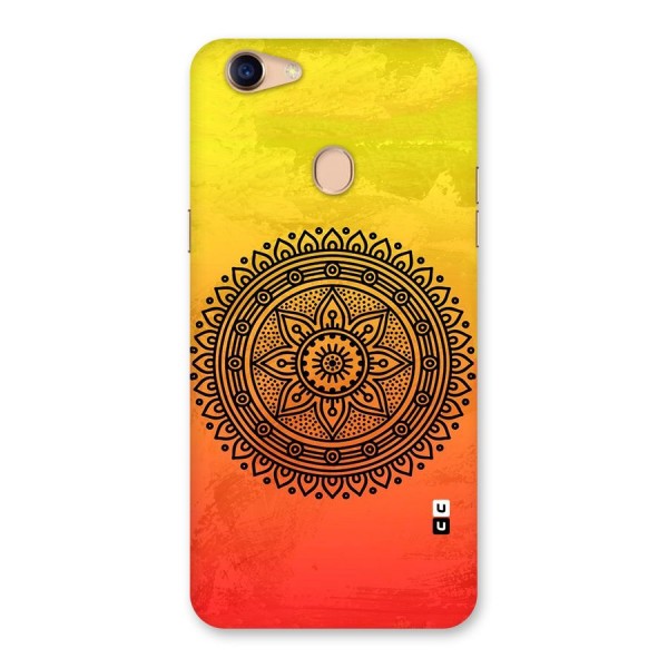 Beautiful Circle Art Back Case for Oppo F5