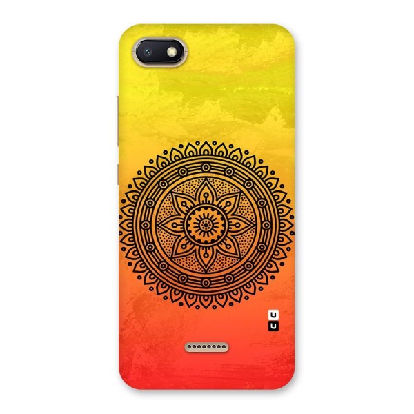 Beautiful Circle Art Back Case for Redmi 6A