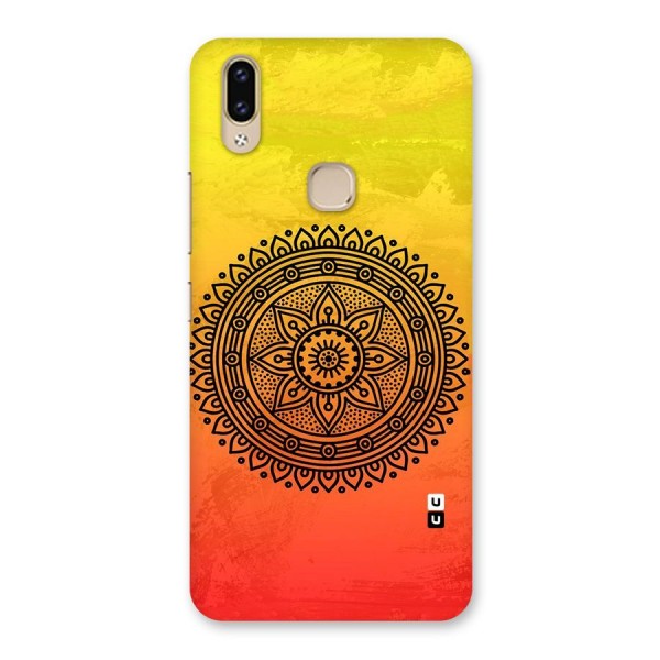 Beautiful Circle Art Back Case for Vivo V9