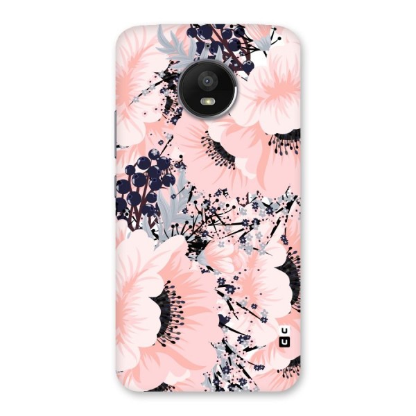 Beautiful Flowers Back Case for Moto E4 Plus