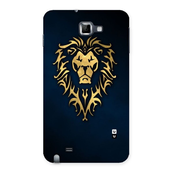 Beautiful Golden Lion Design Back Case for Galaxy Note