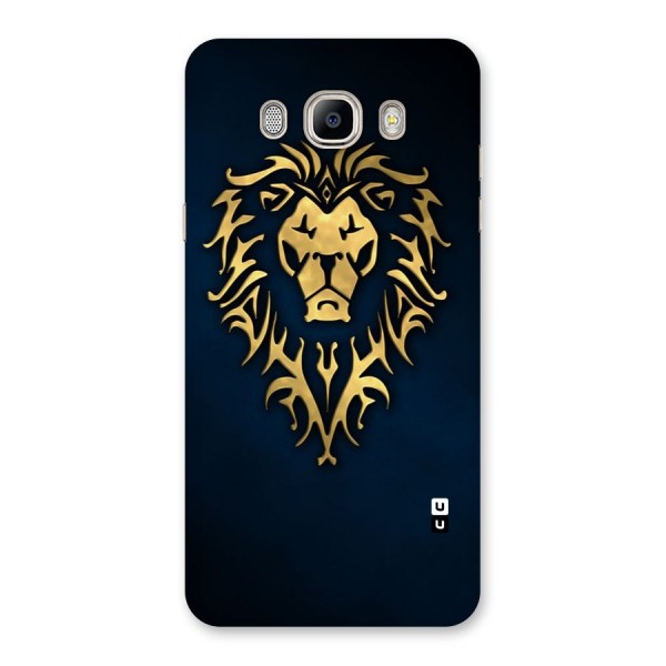 Beautiful Golden Lion Design Back Case for Galaxy On8